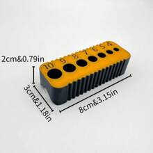 2pcs/4pcs Metric Drill Guide, Suitable For 4mm-10mm Drill Bits, Wood Metal Wall Drilling Positioning Tool, Achieve Precise Vertical Drilling - A - View 5