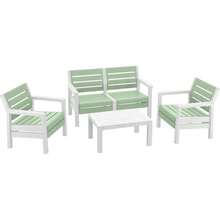 Outdoor Table & Chair Sets - Green - View 1