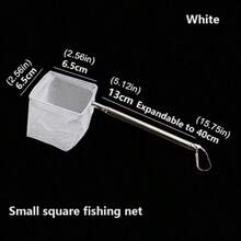 Adjustable Telescopic Long Rod Aquarium Accessory For Fish Tank Daily Care - White - View 8