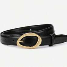 1pc New Women's Buckle Niche Korean Style Multi-Function Decorative Belt, Fashion Slimming, Can Be Paired With Jeans And Women's Long Pants - Multicolor - View 6