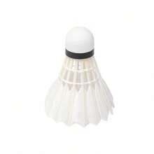LI-NING G200 Badminton Shuttlecocks, Speed 76 12-Pack Goose Feather Composite Cork Head, Professional Training Match Shuttlecocks AYQR014-76 - White 76 Speed - View 6