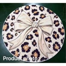 1PC Sexy Leopard Print Bow Modern Living Room Rug, Bedroom Decor, Home Casual Carpet, Decorative Rug, Bedroom Decor, Small Rug, Carpet, Home Decor, Living Room Rug, Living Room Small Rug, Bedroom Rug, Living Room Home Decor, Plush Carpet, Furry Carpet, Autumn/Winter Carpet, Thick/Fluffy - Multicolor - View 8