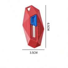 1pc Diamond Design Portable Letter Opener, Professional Home Art Tool With Auto-Retract Function, Can Be Used As Fridge Magnet, Anti-Stick Tool For Opening Packages And Cardboard Boxes, Mini Durable Multi-Function - Diamond-shaped Letter Opener - View 14