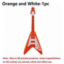 2/1pc Guitar Shaped Pick Storage Box, Durable Guitar Pick Holder Display Clip, Music Accessories, Perfect Gift For Guitar Enthusiasts And Musicians - Multicolor - View 17