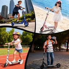 Kick Scooters, Foot Scooters - Black - View 2