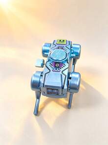 2-In-1 Transform Mechanical Robot Dog , Dual Mode Fingertip Gyro Stress Relief Toy, Metal Novelty Desktop Collectible Toy For Teens, Christmas Gift, New Year Gift - Multicolor - View 11