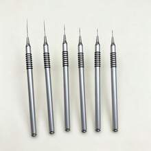 8Pcs Nail Design Brush Pack, Precision 8-Ring Liner Pens & Dual-Tip Brushes For Home DIY Nail Creation - Multicolor - View 7