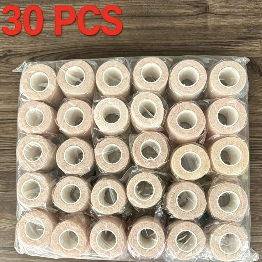 30 Rolls Self-Adhesive Elastic Tape, Breathable Flexible Sports Adhesive Tape, Waterproof Sports Tape, Suitable For Fitness Training And Daily Use