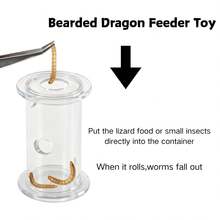 Bearded Dragon Feeding Toy, Lizard Interactive Enrichment Toy Reptile Terrarium Decor, Foraging Accessory For Geckos, Lizards, Bearded Dragons, Chameleons And Other Small Animals - Style A - View 5