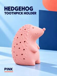 Toothpick Holder Hedgehog Toothpick Storage Rack Cute Animal Desktop Organizer With Independent Slots Suitable For Home Kitchen, Restaurant, Cafe And Office Desk Decorative Ornament Housewarming Gift - Multicolor - View 12