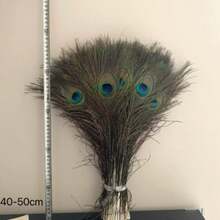 1/3/5pcs Artificial Peacock Feathers, Suitable For Vases, Crafts, Weddings, Home Gatherings, Christmas Decorations, Etc. - Multicolor - View 12