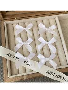 (50pcs/Pack) 4cm Ribbon Bows, Multiple Colors Available, Suitable For Gift Decoration And Making Hair Clips, Headbands, Valentine's Day Gifts - Multiple Styles - View 10