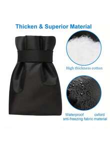 Outdoor Faucets Are Prone To Cracking And Leaking In Cold WinterThis Drawstring Frost-Proof Cover Is Madeofwaterproof Oxford Fabric Courtyards And Outdoor TapsProtect Your Faucet All Winter Long And Avoid Burst Pipes! A Must-Have For Every Household - Multicolor - View 4
