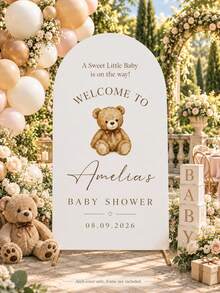 Custom Wedding Arch Fabric Decor Cover, Personalized Photo Name Date Text, Polyester Double-Sided Stretch Background Cloth, Wedding Welcome Sign, Spandex, Event Backdrop Curtain - Multicolor - View 7