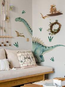 2 Styles Nursery Wall Decals, Animal World Map & Insect Bug Alphabet Self-Adhesive Wall Stickers, Home Decor For Boys Girls Bedroom - Multicolor - View 7