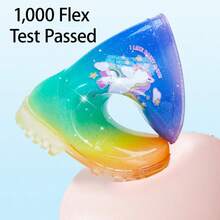 Gradient Unicorn Kids Rain Boots, Non-Slip Wear-Resistant Baby Rain Boots, Waterproof Lightweight Children's Outdoor Rain Boots - Green - View 5