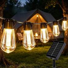 Lampu Hias LED Luar Ruangan, Lampu Gantung Luar Ruangan untuk Teras, Berkemah, Patio, Pesta, Taman, Jalan, Pernikahan, Dekorasi Natal - Lampu Pepaya - View 2