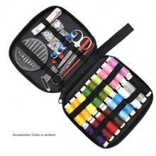 97/85/36pcs Portable Sewing Kit, Household Sewing Tool Set, Sewing Box - Black - View 9
