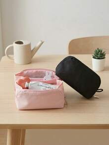 1pc Mini Storage Bag, Portable Storage Bag, Sanitary Napkin Storage Bag, Suitable For Storing Lipstick, Coins, Sanitary Napkins, Cosmetics, Etc., Suitable For Daily Bathroom Storage, Vanity Storage, Business Travel, Daily Commute, Back To School Essential - Multicolor - View 3
