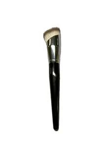 11/2/3/4/5pcs Large Round Angled Makeup Brushes, Professional Synthetic Bristle Makeup Brushes, Suitable For Contouring, Foundation, Concealer, Blush, Bronzer, Powder, Blush - Multicolor - View 7