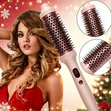 Peine de Estilizado Suave con Temperatura Ajustable, Apagado Automático y Pantalla LED | Tecnología Anti-Quemaduras | Adecuado para Todos los Tipos de Cabello | Regalo Ideal para Amigos y Familia - Multicolor - Ver 10