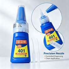 1/2/3pcs 401 Model High Temperature Resistant Multi-Purpose Repair Glue, 20g Super Strong Fast Drying Glue, Suitable For Beginners, Can Bond DIY Crafts, Plastic, Metal, Iron, Ceramic, Glass, Wood, Etc. - 401 Super Glue - View 7