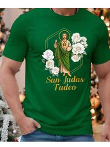 Men T-Shirts - Olive Green - View 6