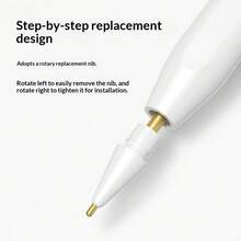 Compatible con puntas de Apple Pencil, incluyendo modelos Pro de 1ª, 2ª y 3ª generación, así como bolígrafos de punta de aguja, adecuado para la modificación de bolígrafos de iPad - Multicolor - Ver 10
