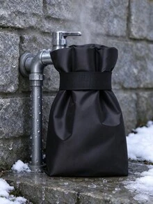 Outdoor Faucets Are Prone To Cracking And Leaking In Cold WinterThis Drawstring Frost-Proof Cover Is Madeofwaterproof Oxford Fabric Courtyards And Outdoor TapsProtect Your Faucet All Winter Long And Avoid Burst Pipes! A Must-Have For Every Household - Multicolor - View 8