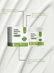 Jue Fish Matte Frosted Glass Paint, Window Privacy Coating For Bathroom Windows, Glass Doors And Home Office Partitions, Translucent Decorative Glass Finish, DIY Glass Frosting Treatment For Light Filtering And Enhanced Privacy - Multiple Styles - View 6