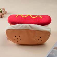 8pcs Sausage Corgi Dog Clothes Hot Dog Outfit Hamburger Cat Pet Funny Costume For Small And Medium Dogs - Multicolor - View 3