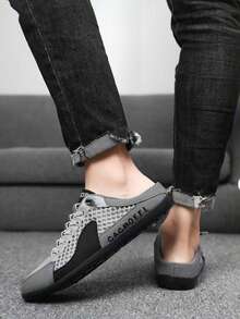 Men Athletic & Outdoor Sandals & Slides - Grey - View 3