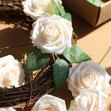 Preserved Flowers - Milky White - View 6