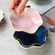1pc Ceramic Jewelry Dish, Used For Jewelry And Cosmetics Storage And Display, Small Trinket Tray, Key Bowl, Decorative Plate, Home Storage And Organization, Home Decor, Bathroom Accessories, Kitchen Accessories - Multicolor - View 11