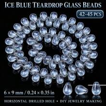 42pcs 9*6mm AB Colorful Austrian Teardrop Crystal Glass Spacer Beads DIY Jewelry Making Accessories For Necklace Bracelet - Teardrop Crystal Glass Beads - View 19