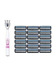 19Pcs,Razor For Women,Trimmer For Women,Hair Removal,Body Grooming,Smooth Skin,Razor,Facial Razor,Facial Hair Remover - A - View 13
