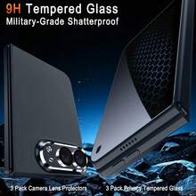 3pcs Privacy Screen Protector, Compatible With IPhoneDuo, Front Screen Only 9H+ High Definition Tempered Glass Screen Protector, New Front Screen Protector 3pcs 360 Degree Privacy Screen Protector Tempered Glass - Black - View 5