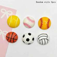 3/6pcs Sports Ball Fridge Magnets, Photo/Information Holder Magnets For Kitchen, Office, Whiteboard, Storage Cabinet, Dishwasher, Home Decor, Teacher's Day Gift - Multicolor - View 8