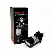 H4 Motorcycle/Car Projector Lens LED Headlight Bulb 300W Canbus Turbo 6000K H4 High/Low Beam Fog Light LED Diode Plug And Play 12V 24V - H4*1 for Moto - View 13