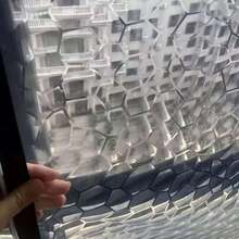 Thickened Honeycomb Window Insulation Film, Self-Adhesive Hook-And-Loop Sealing Cold-Proof Film, Universal For Bedroom, Living Room, Kitchen In Winter, No-Drill Installation, Cold-Insulating Windproof Thermal Curtain, Fits All Window Types, Multiple Sizes Available - Honeycomb Thermal Curtain - View 5