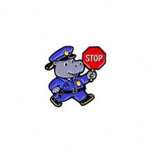 Cute Cartoon Animal Worker Lapel Pin Set, Metal Animal Enamel Brooch Badges For Backpack Jacket Hat, Lovely Jewelry Gift For Friends - Multicolor - View 14