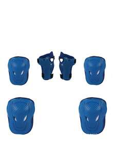 7pcs Knee, Elbow, Wrist Guards Set, Suitable For Roller Skating, Cycling, Skateboarding, Inline Skating, Scooter Riding, BMX And Other Outdoor Sports Activities, Elbow Pads, Wrist Guards, Protective Gear, BMX, Cycling, Skateboard/Skateboard Protection Pads Set With 6 Elbow, Knee, Wrist Guards - Multicolor - View 9
