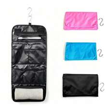 Hanging Toiletry Bag, Makeup Bag, Portable Foldable Travel Cosmetic Bag, Daily Necessities Storage Bag, Christmas Gift Bag - Multicolor - View 4