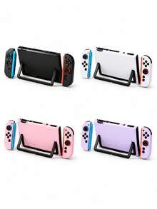 Casing Pelindung Jemdura Switch NS2 Split tahan gores dan tahan lama (terbuat dari TPU dan PC). Casing ini mendukung pengisian daya langsung saat terpasang di dock, memiliki potongan yang presisi, dan mudah dipasang serta dilepas-menjadikannya aksesori ideal untuk Switch. - View 5