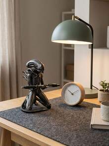 3D Printed Original Oversized Alien Creature Pen Holder, Alien Monster Design, Fountain Pen/Ballpoint Pen/Pencil/Brush Storage, Wide Base Anti-Tip, Office Desk/Bookshelf Large Display, Dual Function As Pen Holder And Decorative Ornament - Extra Large Alien Creature Pen Holder - View 10
