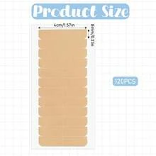 Tape In Hair Extension Replacement Tape, Hair Extension Tape, Extensions Invisible Waterproof Double Sided Hair Tape, Tape In Human Hair Extensions Wig Tape Beauty Tools - View 3