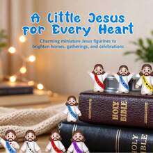 30pcs Mini Figurines, Mini Statues, Adult Mini Figurines, Easter Egg Fillers, Hide And Seek, Sunday School Party Favors (Random Colors) - Multicolor - View 6