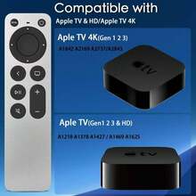 Replacement Compatible With Apple TV Remote,Compatible With Apple TV HD/4K(1-3Gen),Apple TV Gen 1-3 - View 3