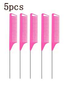 Hair Coloring Tinting Pointed Tail Comb,Professional Hair Sectioning Comb Multi-Functional, Salon Barber Home Hairdressing Tools For All Hair Types - Multicolor - View 27