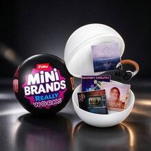 ZURU Mini Brands Really Works Vinyl Capsule Series - 4 Playable Mini Vinyl Records And Surprise Accessories, Mystery Blind Box Capsule, , , Fall Out Boy, - Vinyl Record - View 4